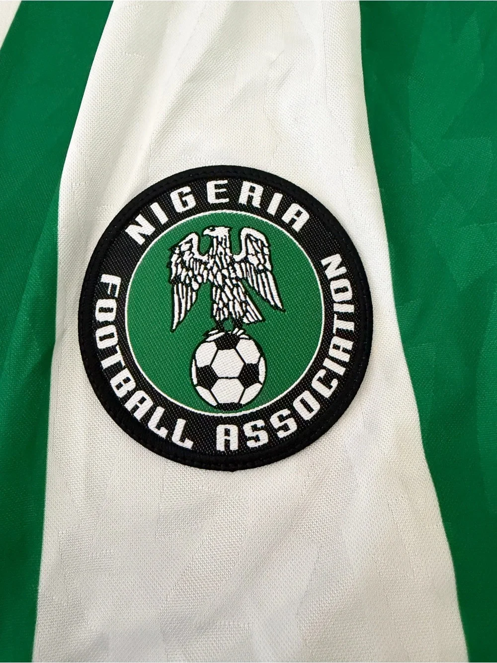 Nike Nigeria National Team 1999 Reissue Home Soccer Jersey II6988-310 Men’s Sz M